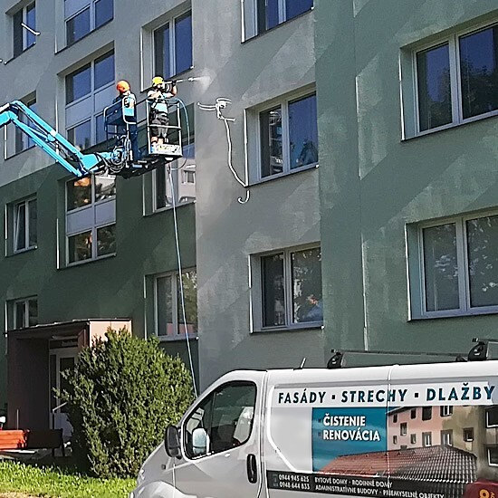 baner cistenie fasad bytove domy